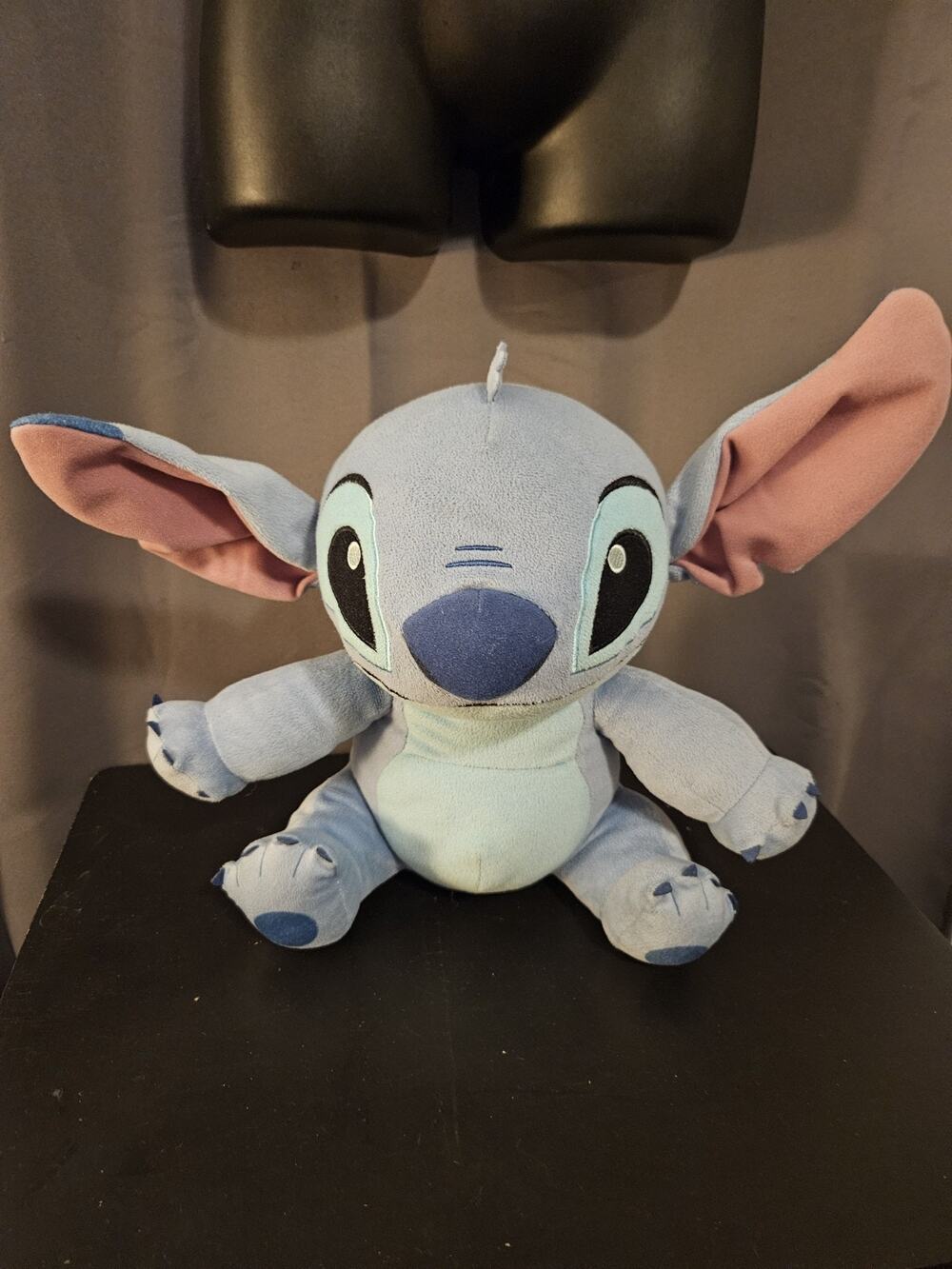 Disney Lilo & Stitch Plush 12” Blue Stuffed Animal Toy Just Play Tag Soft